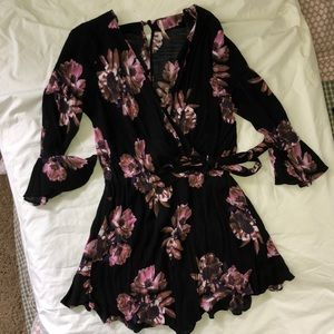 Free People Wrap Top Romper Size Medium